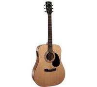 Cort AD810E Open Pore guitare folk préamplifiée bois / naturel