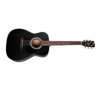 Cort AF510 Black Satin Jumbo Acoustic Guitar