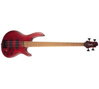 Cort B4 Element Open Pore Burgundy Red basse électrique