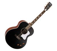 Cort Guitare CJ-Retro Jumbo Noir mat vintage