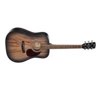 Cort Earth 60 M - Guitare acoustique série Earth - Noir dégradé pores ouverts