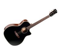 Cort Essence-GA4 Top Noir Semi-brillant Guitare folk