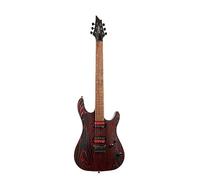 Cort KX300 Etched Black Red with EMG RetroActive Super 77 and Sand-Blasted Top