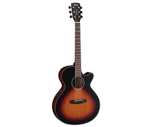 Cort SFX-E Guitare acoustique Sunburst Satine