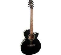 Cort SFX-MEBKS noire satinée - Guitare électro-acoustique G