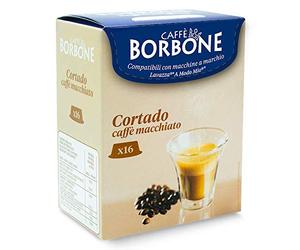 CORTADO CAFÉ MACCHIATO CAFFÈ BORBONE - 16 CAPSULES COMPATIBLES A MODO MIO 7g