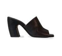 Cortana - Janis - mules en cuir noir - Femme - Chaussures - Noir - Taille: 40 EU