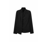 Cortana - Lyra Asymmetric Silk Blouse - Femme - Blouses et Chemises - Noir - Taille: 42 FR