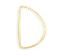Cortana - Maa dcha- boucle d'oreille individuelle dorée - Femme - Accessoires - Jaune - Taille: ONE Size