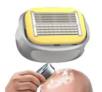 Cortapelos Para Cabeza Rapada,Recortador Manual Avec Afeitadora Húmeda Y Seca Para Cabeza Calva | Herramienta De Corte Imperméable Cuero Cabelludo Barba Cuerpo Viaje Diario Hombres Mayores