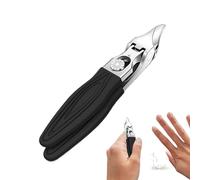 Cortauñas, Cortacutículas Con Punta Biselada | Cortaúñas Antisalpicaduras Con Función De Cuidado Personal Para Hogar Viajes Hombres Mujeres