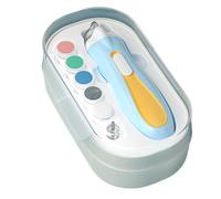 Cortaúñas - Pour homme - Citron vert citron - Excellent matériau avec toit antipolvo - Découpe - Avec LED - Rechargeable à ongles épais et clair