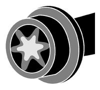 Corteco 016227B Jeu de boulons de culasse de cylindre