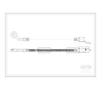 Flexible de frein Essieu avant 19032488 CORTECO pour JEEP CHEROKEE WRANGLER II