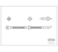 CORTECO 19033016 Flexible de frein