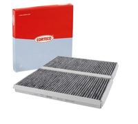 Corteco 21653064 Filtre, air de l'habitacle | Compatible avec: ALPINA B5, B5 Kombi, BMW 5, 5 Touring, 6, 6 Cabriolet