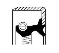 CORTECO Bague d'étanchéité moyeu de roue 12014351B à l'arrière pour VOLVO F10