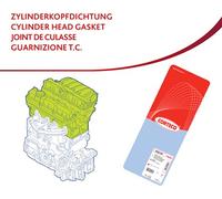 CORTECO Joint De Culasse Pour Nissan Qashqai II 1.6 DiG-T X-Trail 83403197