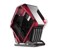Cortek Galaxy - Boîtier de Jeu spécial construit en série limitée, en Verre et Acier, EATX 2.0, spécial Peinture caoutchoutée, Base de traîneau Indestructible