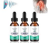Cortexi Drops - For Ear Health,Hearing Support,Healthy Eardrum,Cortexi Hearing Support Drop,Cortexi Ear Drops,Cortexi Tinnitus Treatment,Helps with Eardrum Health,Promotes Auditory Clarity,30ml.(3Pcs)