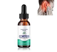 Cortexi Gouttes auditives - Aide à la santé du tympan, gouttes auriculaires Cortexi, favorise la clarté auditive, favorise une audition saine - Huile d'olive de qualité médicale pour cérumen (1 pièce)