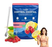 Cortisol Cocktail Pulver,Cortisol Super Calm,2026 New Super Cortisol,Cortisol Drink Blend Packets,Favorise la Détente et la Concentration,No Sugar,Vegan,Concentration and Sleep,Format Nomade (1 Sacs)