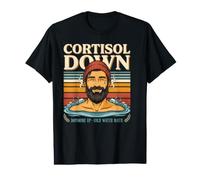 Cortisol Down Dopamine Up Mathématiques de l'eau Froide T-Shirt Graphique avec Valeur