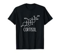 Cortisol Formule Chimique Science médicale Biochimie T-Shirt