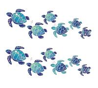 CORTNEY 12 Pièces Stickers Muraux Salle de Bain en Vinyle Imperméable, Stickers Salle de Bain DIY Autocollant Muraux pour Des Gamins Chambre pour Maison Bureau Salon Mur Salle de Bains