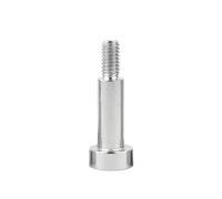 Cortnn 1-10 PIÈCES M2 .5 M3 M4 M5 M6 M8 M10 M12 304 en Acier Inoxydable À Six Pans Creux Cap Tête Roulement Rouleaux Épaule Vis Trucs Boulon(30mm,D6x M5 (5pcs))