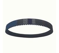Cortnn 1 pc Largeur 20mm HTD5M Caoutchouc Courroie de Distribution périmètre 2450mm - 2850mm Boucle fermée Courroie synchrone Courroie de Transmission(2800mm)