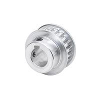 Cortnn 1pc HTD-5M poulie de Distribution 50/60/72/75 Dents Pas 5mm avec étape/clavette poulie de Distribution Largeur 16mm(5M-50Teeth,Bore 20mm-6x2.8mm)