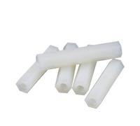 Cortnn Entretoise en Nylon Blanc M3 M4 Femelle À, Écrou Hexagonal Long for Accessoires Électroniques, 500/1000 Pièces