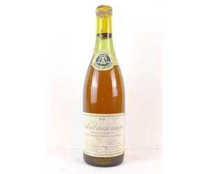 corton-charlemagne michel juillot grand cru (capsule abîmée) blanc 1970 - bourgogne