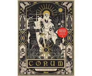 Corum - Tome 01 - édition spéciale noir & blanc Le chevalier des épées - David Chauvel - Glénat - cartonné - Bande dessinée