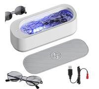 Corvante Glasses Cleaning Machine, Clearzy Glasses Cleaner, Jewelry Cleaner Machine with Removes All Smudges, also for Lens, Rings, Necklace, Jewelry, Watch, Denture. (ultraviolet)