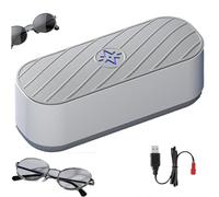 Corvante Glasses Cleaning Machine, Clearzy Glasses Cleaner, Jewelry Cleaner Machine with Removes All Smudges, also for Lens, Rings, Necklace, Jewelry, Watch, Denture. (NOT)