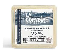 La Corvette Marseille Cube de Savon de Marseille Olive Extra Pur Filmé 300g