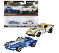 Corvette Stingray Coupe + Copo Corvette | Hot Wheels Premium Véhicule