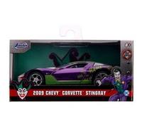 Corvette Stingray Joker : Miniature DC Comics 1:32 Métal Jada Toys