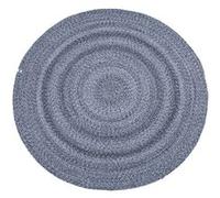 CORVIA - Tapis Ø160cm PET Recyclé Toucher Laine Poivre et Sel - Altobuy Gris G