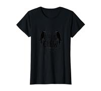 Corvid Crew Over Dude Crew Raven Lovers Squad T-Shirt, Femme, Noir, M