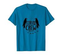 Corvid Crew Over Dude Crew Raven Lovers Squad T-Shirt, Homme, Saphir, 3XL