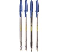 Corvina WHT Lot de 4 Stylos, couleur bleue