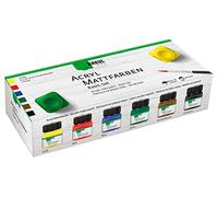 C. Kreul Peintures acryliques Corvus A600544 – Couleurs mates, 6 pièces