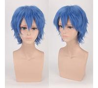 Cos perruque juvénile inversée déformée cheveux courts couleur universelle perruque pour homme cosplay anime perruque couleur : PL-002-27#