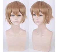 Cos perruque juvénile inversée déformée cheveux courts couleur universelle pour homme perruque cosplay anime perruque couleur : 002-33