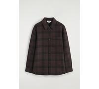COS Surchemise Laine Double Face Rouge XS male