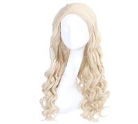 Cos Wig Off White Small Wavy Roll Corn Hot Severe Fluffy Female Curly Hair 369