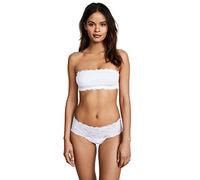 Cosabella Femme Never Say Never Flirtie Bandeau Bra Soutien gorge de tous les jours, Blanc (White), L EU